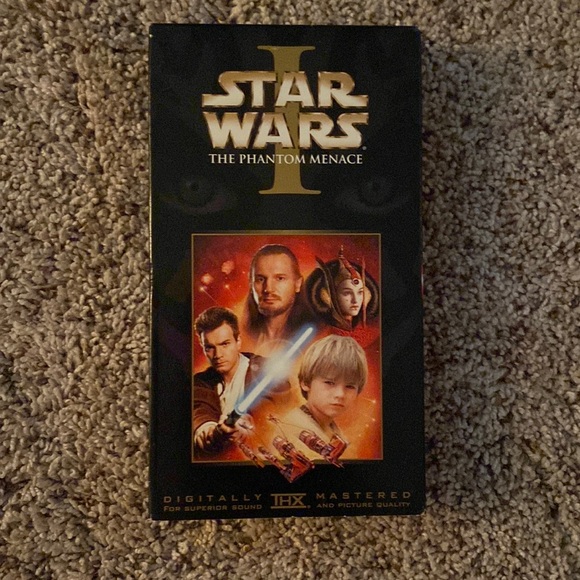 STAR WARS The Phantom Menace Vintage VHS - Picture 1 of 2